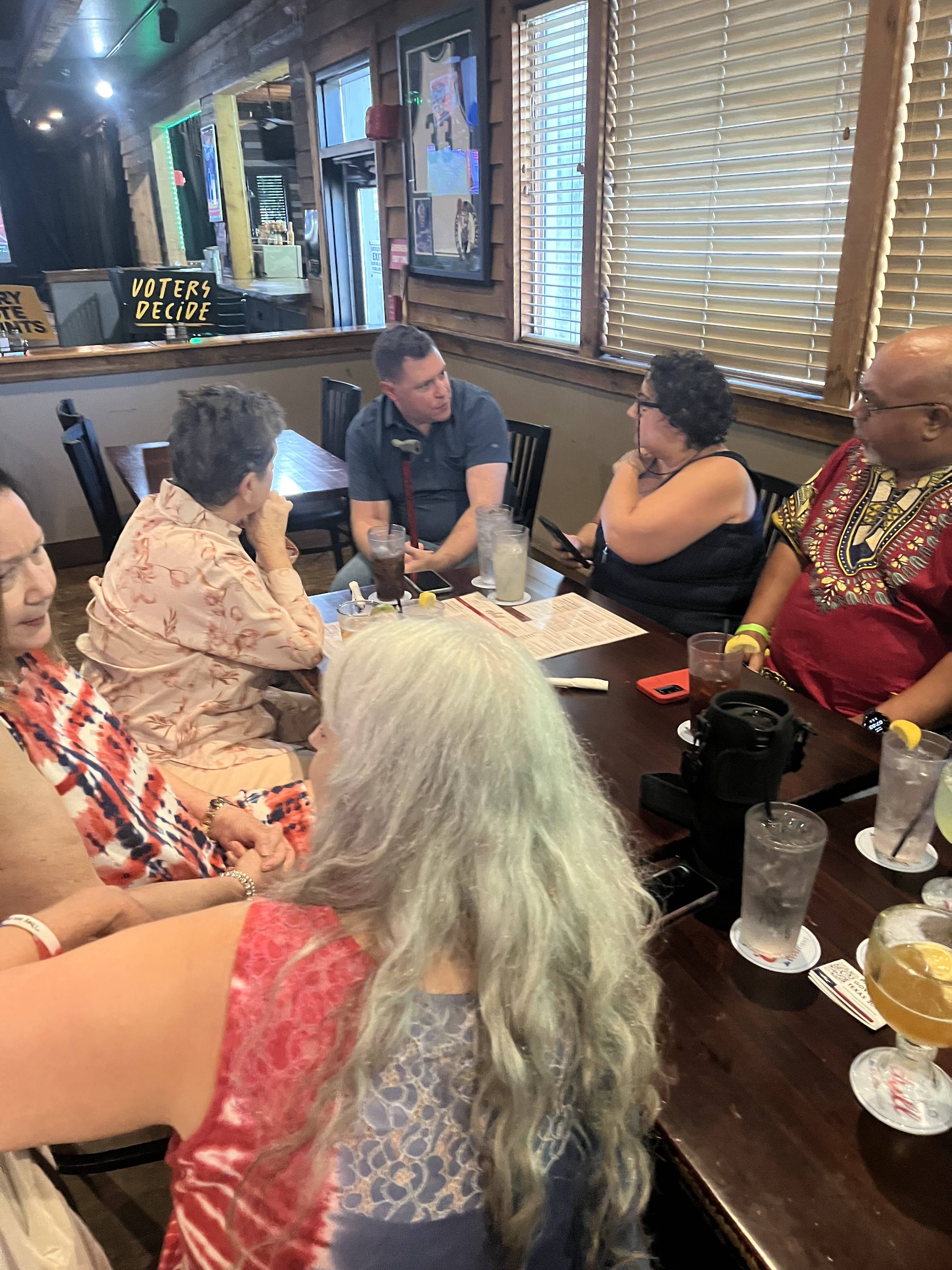 Nick Pappas in the community